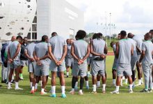 super eagles training