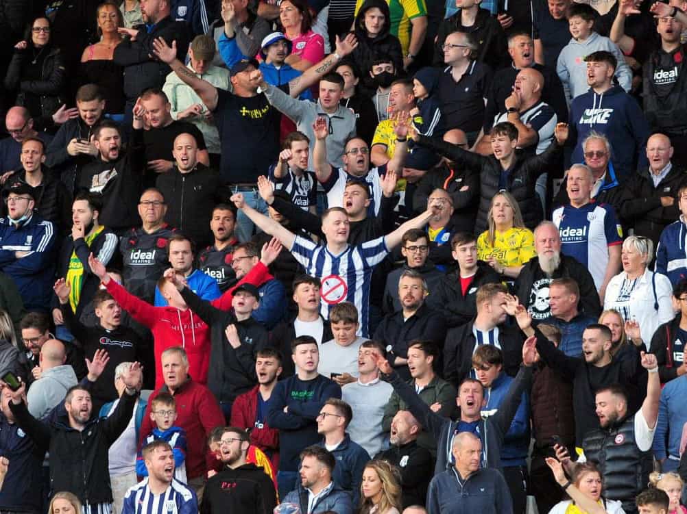 West Brom fan dies