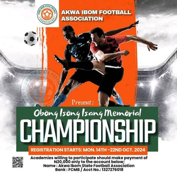 AKWA IBOM STATE FA ORGANIZES OBONG ISONG ISANG MEMORIAL CHAMPIONSHIP