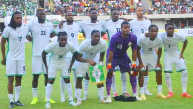 Boniface in Super Eagles starting XI