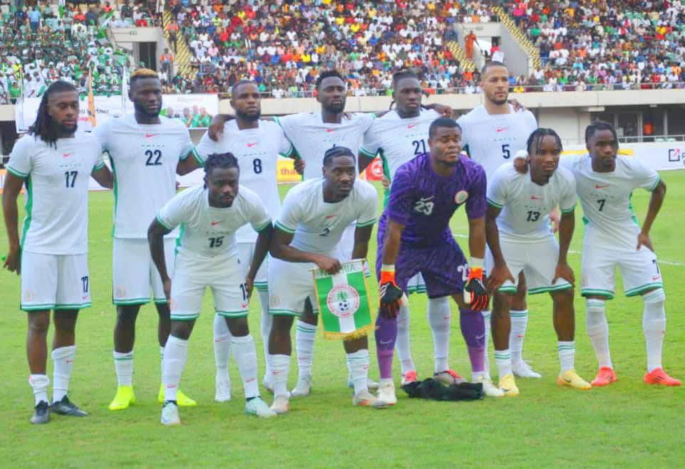 Boniface in Super Eagles starting XI