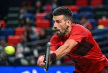 Novak Djokovic at Shanghai Masters