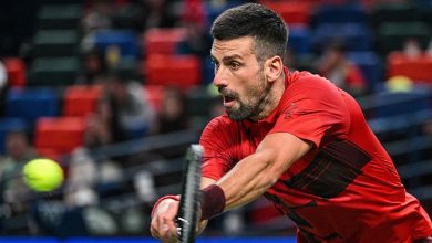 Novak Djokovic at Shanghai Masters