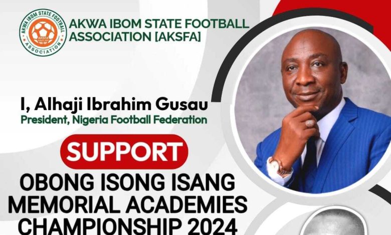 NFF PRESIDENT ENDORSES AKFA TOURNAMENT (1)