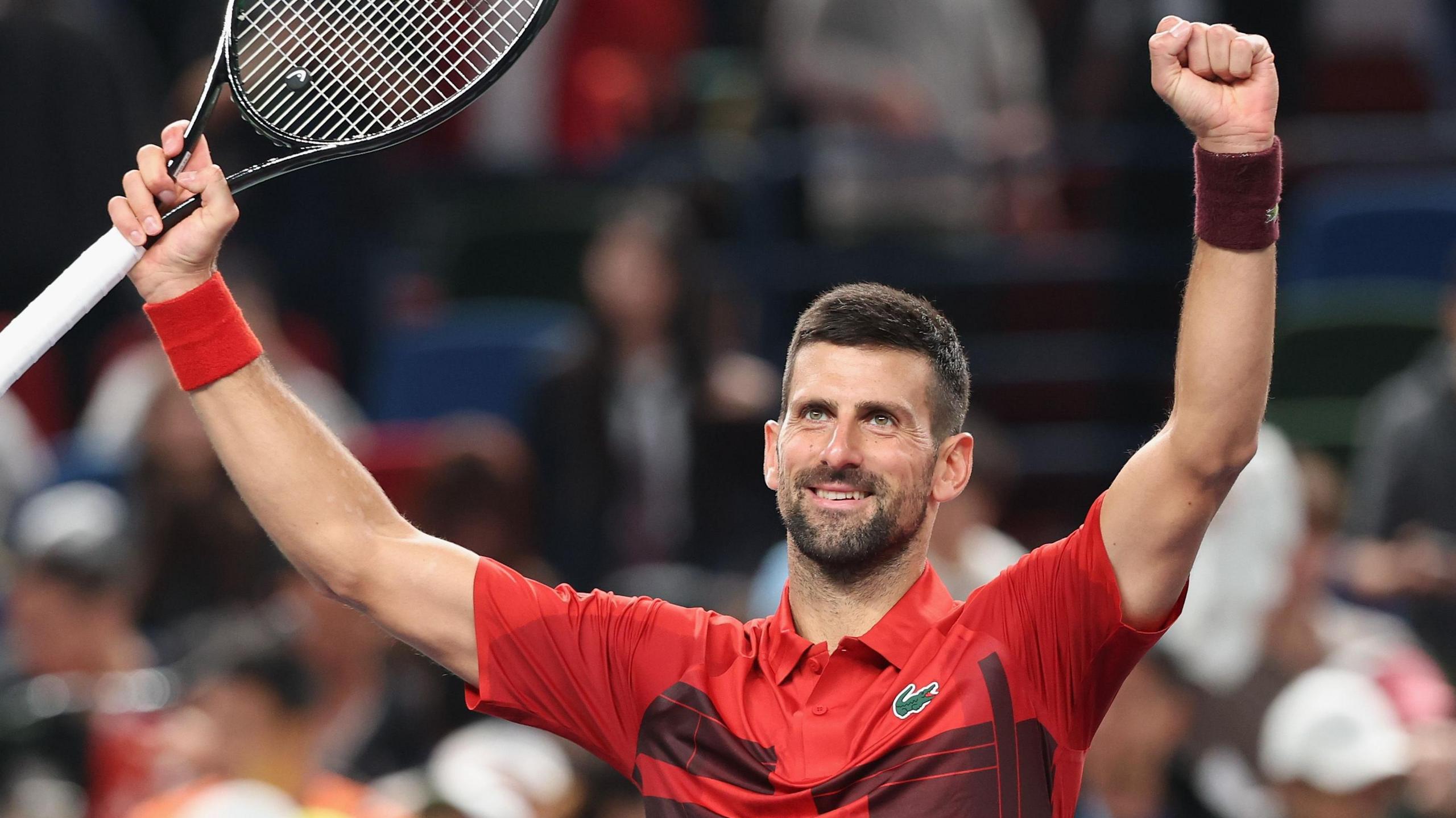 Novak Djokovic battles past Mensik to reach Shanghai Masters Semis