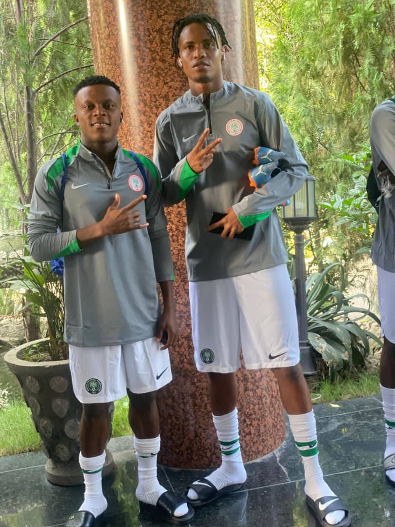 WISDOM NDON AND SAVIOUR ISAAC SUPER EAGLES B