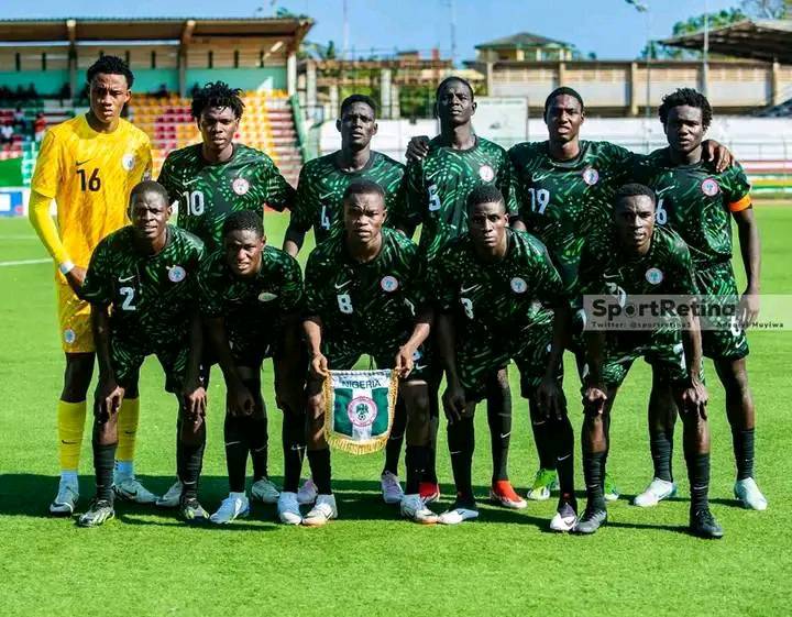 The Flying Eagles of Nigeria came from behind to defeat Niger Republic 3-1 in the semi-final of the 2024 WAFU B U20 Championship.