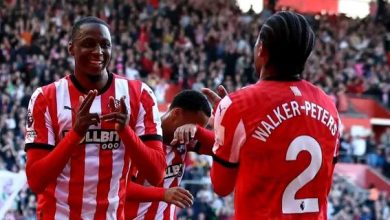 Joe Aribo scored his first Premeir League goal of the season in the match