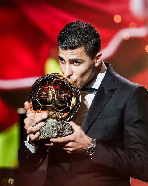 Rodri has been named the winner of the prestigious 2024 Ballon d'Or, confirming widespread rumours that the Spanish midfielder would take home the award.