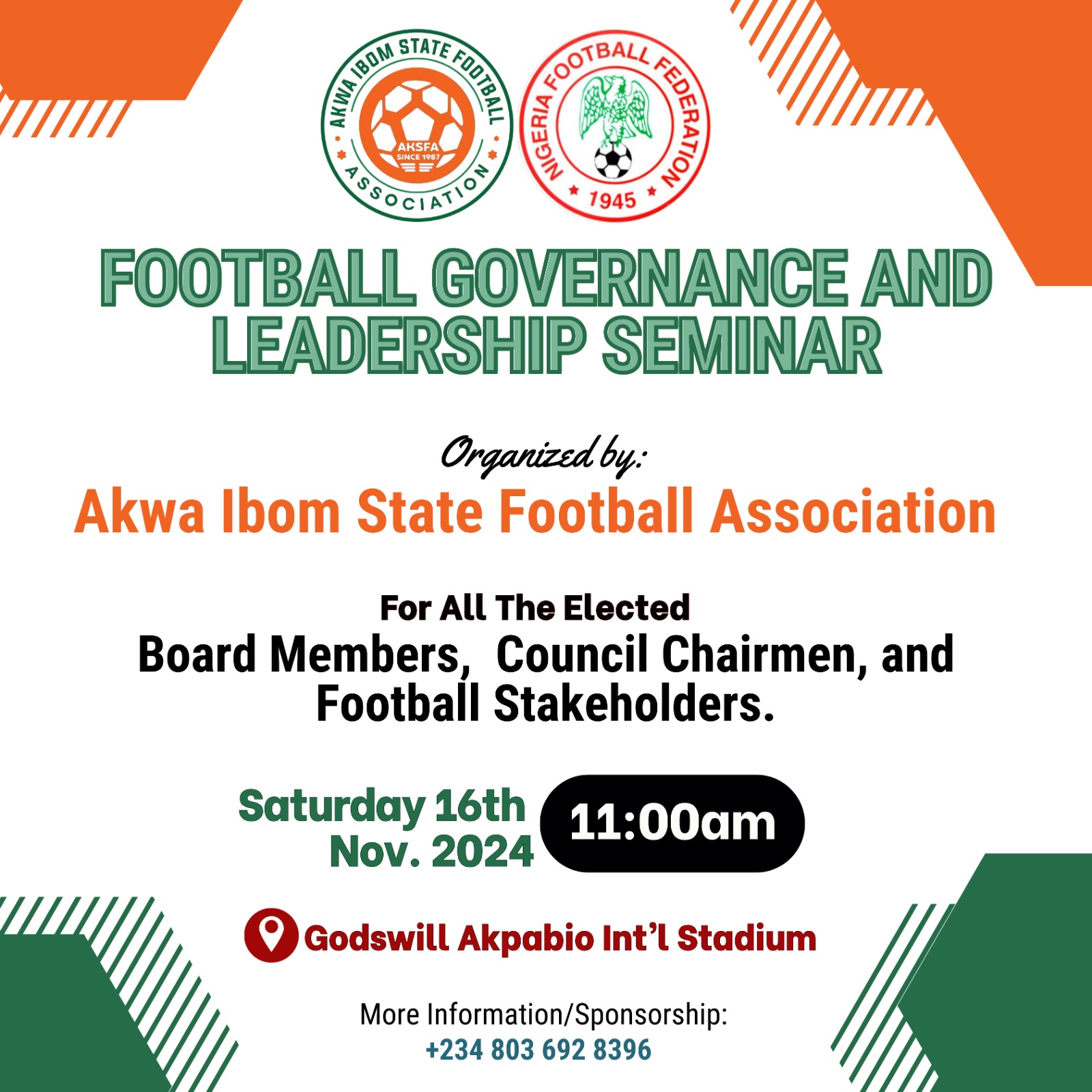 Akwa Ibom State Football Association organized Seminar 