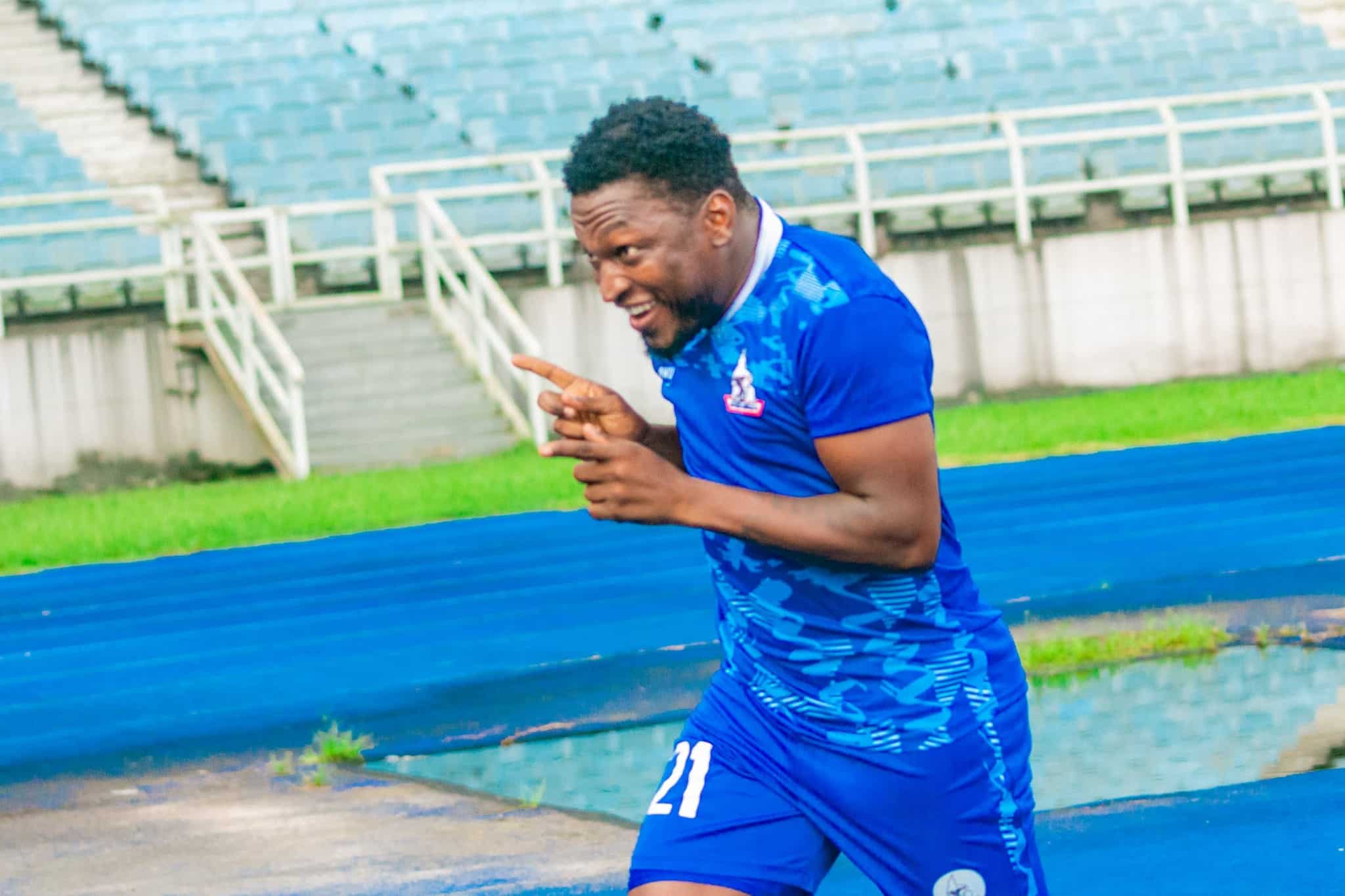 NDIFREKE EFFIONG SCORES FOR RIVERS UNITED IN THE NPFL