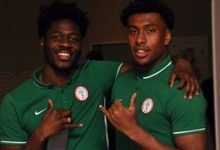 Ola Aina and Alex Iwobi