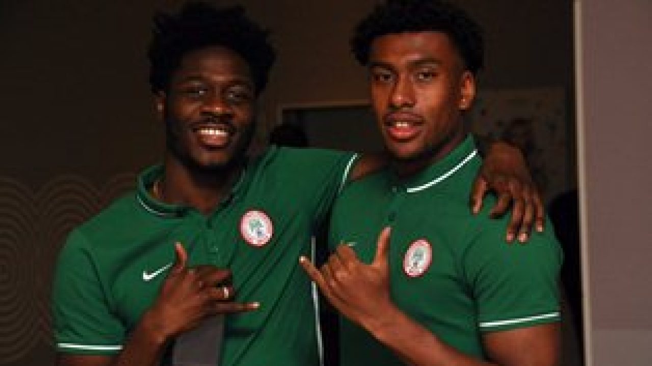 Ola Aina and Alex Iwobi