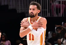 The NBA has fined the Atlanta Hawks $100,000 for keeping All-Star guard Trae Young out of their November 12 victory over the Boston Celtics in the NBA Cup.