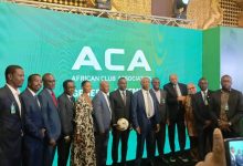 AFRICA CLUBS ASSOCIATION EXCO WITH CAF OFICIALS