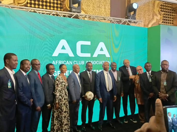 AFRICA CLUBS ASSOCIATION EXCO WITH CAF OFICIALS