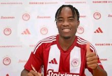 Greek football giants Olympiacos FC have announced the signing of Nigerian international left-back Bruno Onyemaechi from Portuguese club Boavista.