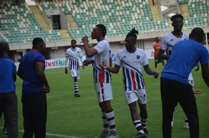 Lobi Stars technical adviser Daniel Amokachi has applauded his players for their resilience in their 1-1 draw against Akwa United.