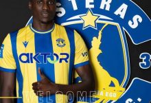 Ekerette Udom unveiled at Asteras Tripolis