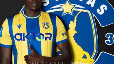 Ekerette Udom unveiled at Asteras Tripolis