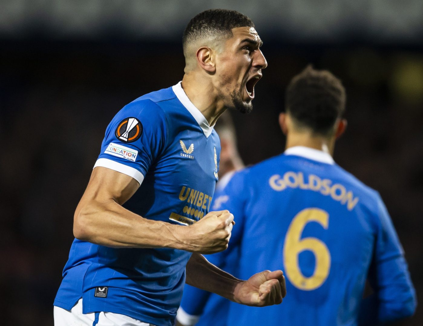 Nigerian players Leon Balogun and Cyril Dessers both scored as Rangers secured a comfortable 3-0 win over Aberdeen in the Scottish Premier League.