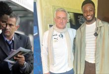 Mikel Obi and Jose Mourinho