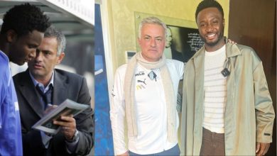 Mikel Obi and Jose Mourinho