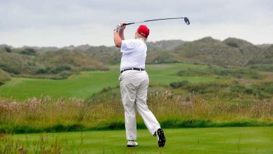 President of the United States of America, Donald Trump was recently seen playing golf at his Doral golf club in Miami