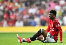 All the Manchester United matches Amad Diallo will miss after suffering 'season-threatening' ligament injury