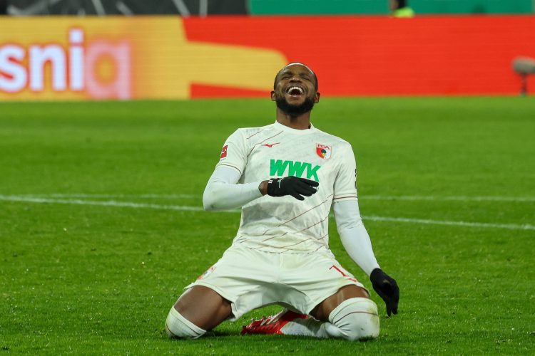 Augsburg manager Jess Thorup has decided to put Nigerian midfielder Frank Onyeka through extra shooting drills after he missed a golden chance to secure a win