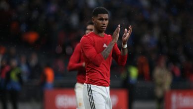 Marcus Rashford says he is "excited" to join Aston Villa and hopes to help the club achieve Champions League success.