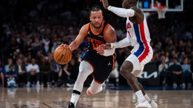 The Detroit Pistons have finally ended their 15-game losing streak in the NBA playoffs. They beat the New York Knicks 100-94 on Monday night to level