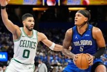 Franz Wagner scored 32 points and Paolo Banchero added 29 as the Orlando Magic beat the Boston Celtics 95-93 on Friday night to cut Boston’s lead to 2-1