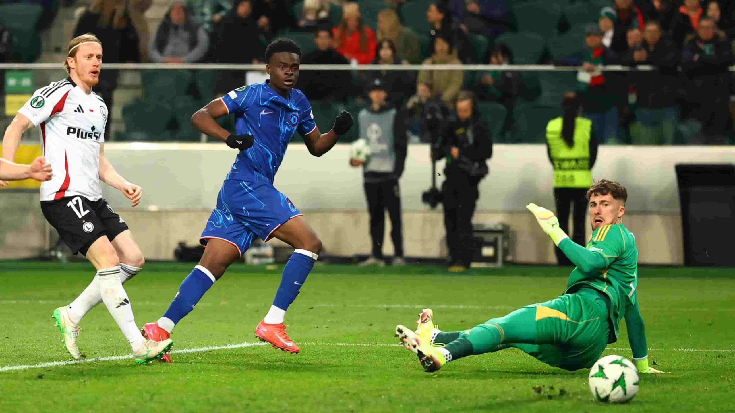 Chelsea head coach Enzo Maresca was full of praise for his team after their 3-0 win over Legia Warsaw in the first leg of the UEFA Conference League quarter-final o