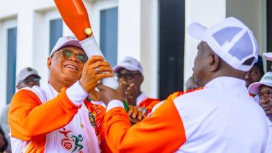 Akwa Ibom Sports Festival Torch