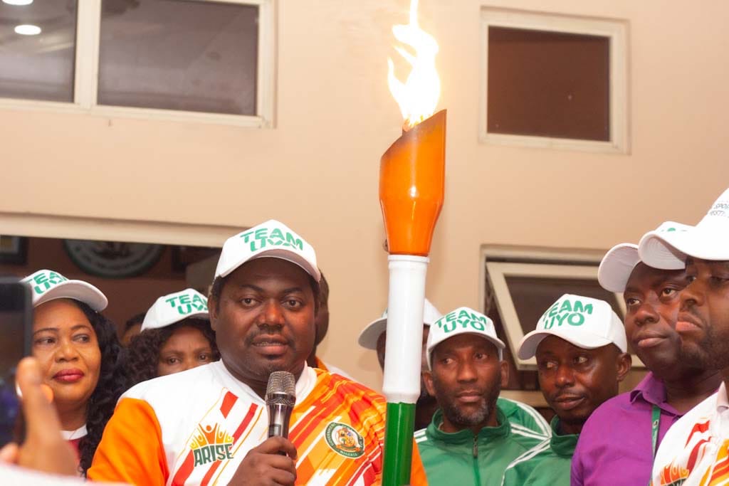 Akwa Ibom Sports Festival Torch