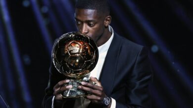 Lionel Messi has congratulated his former Barcelona teammate Ousmane Dembele after the French winger won the Ballon d’Or on Monday night in Paris.