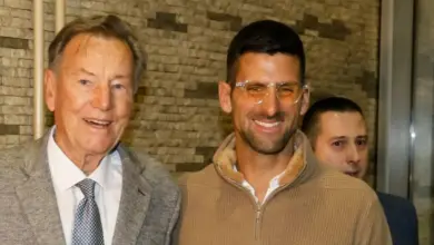 Nikola Pilic and Djokovic