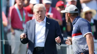 US President Donald Trump arrived at the Ryder Cup on day one at Bethpage Black amid a highly charged atmosphere, SportsRation reports.