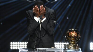 Ousmane Dembélé breaks down in tears after being crowned 2025 Ballon d’Or winner in Paris