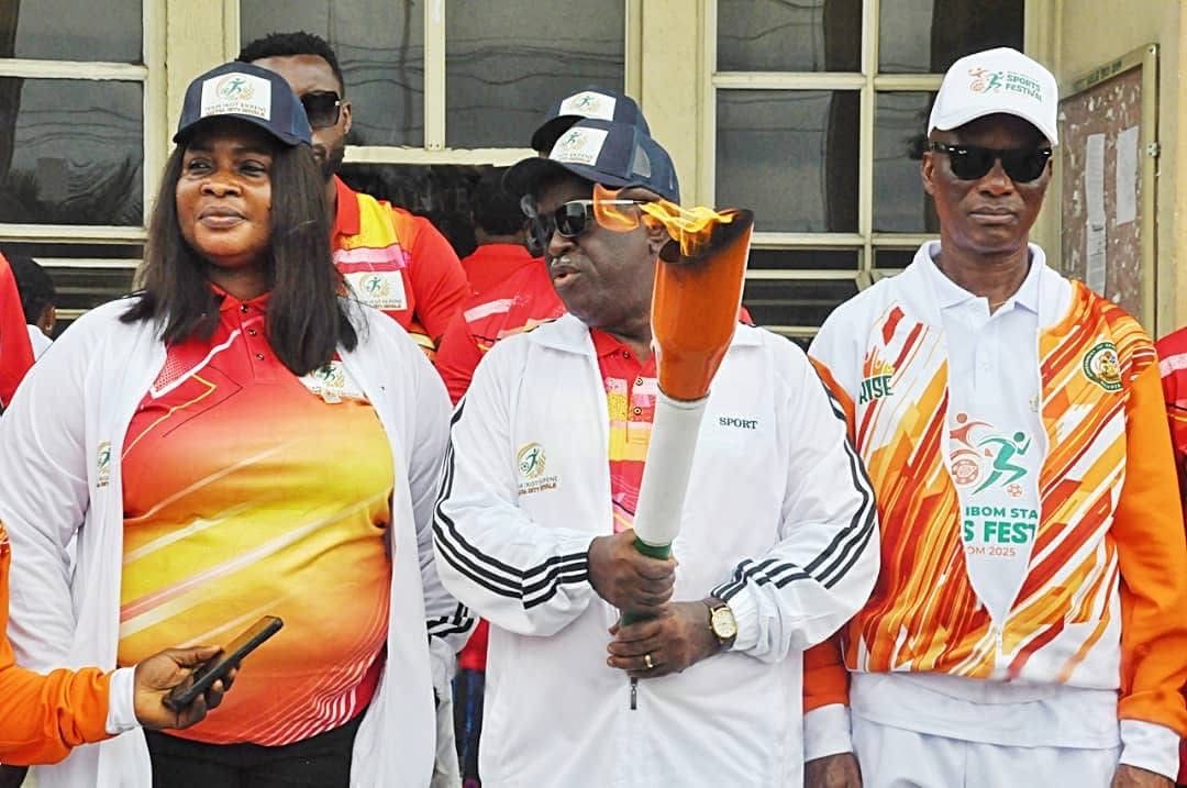 Akwa Ibom Sports Festival Torch