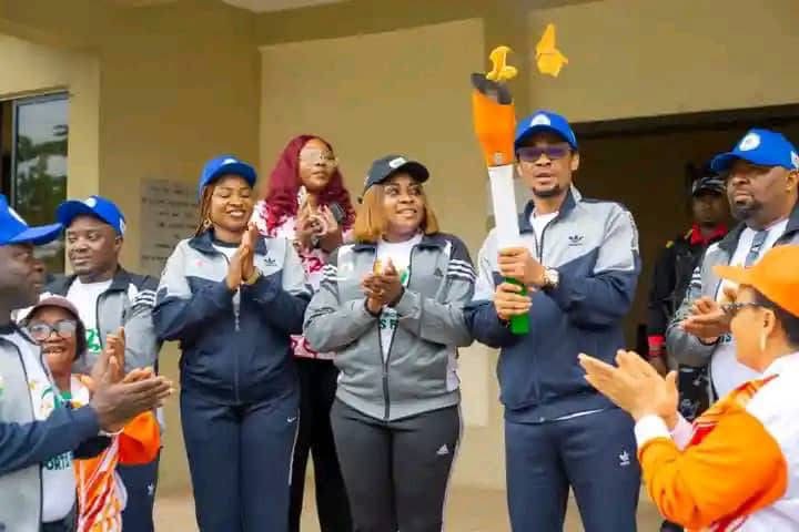 Akwa Ibom Sports Festival Torch