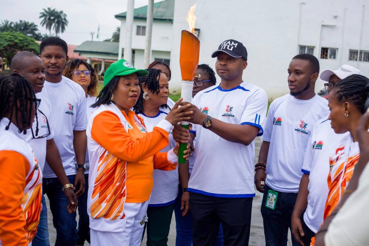 Akwa Ibom Sports Festival Torch