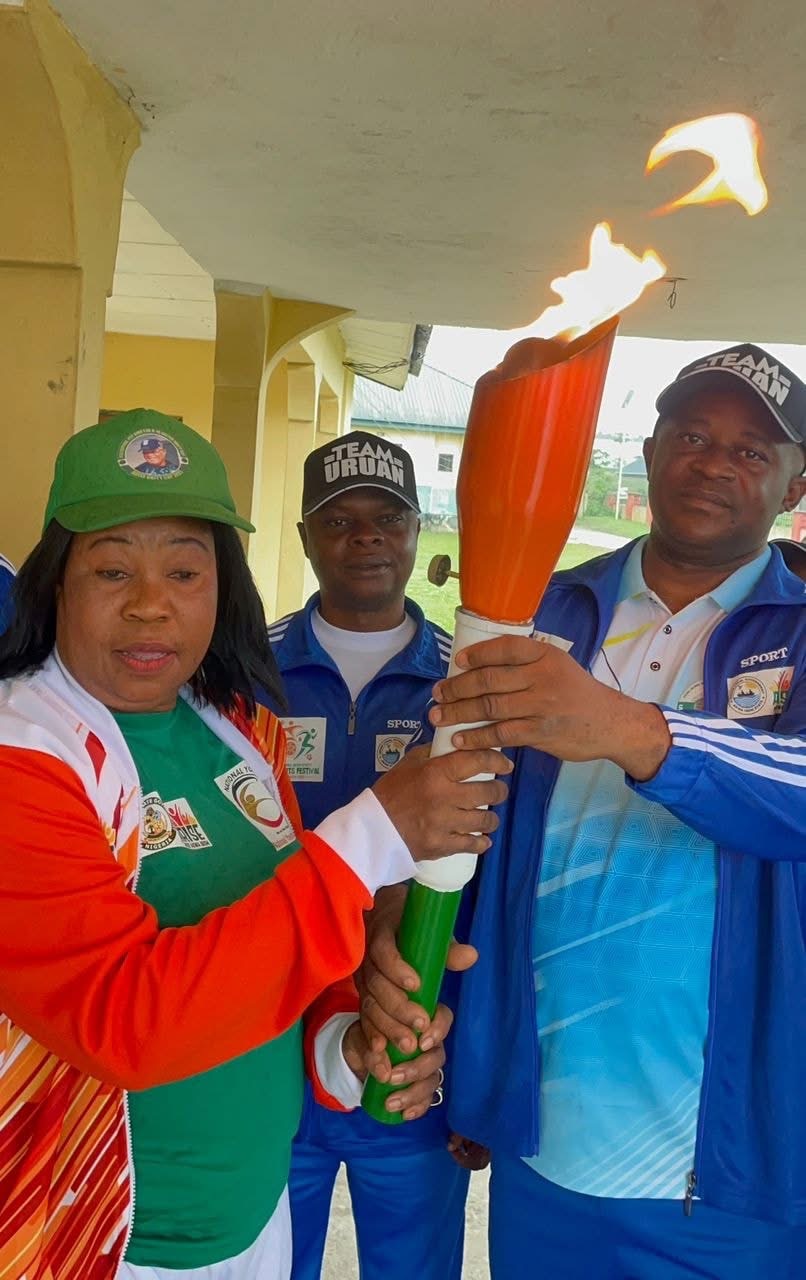 Akwa Ibom Sports Festival Torch