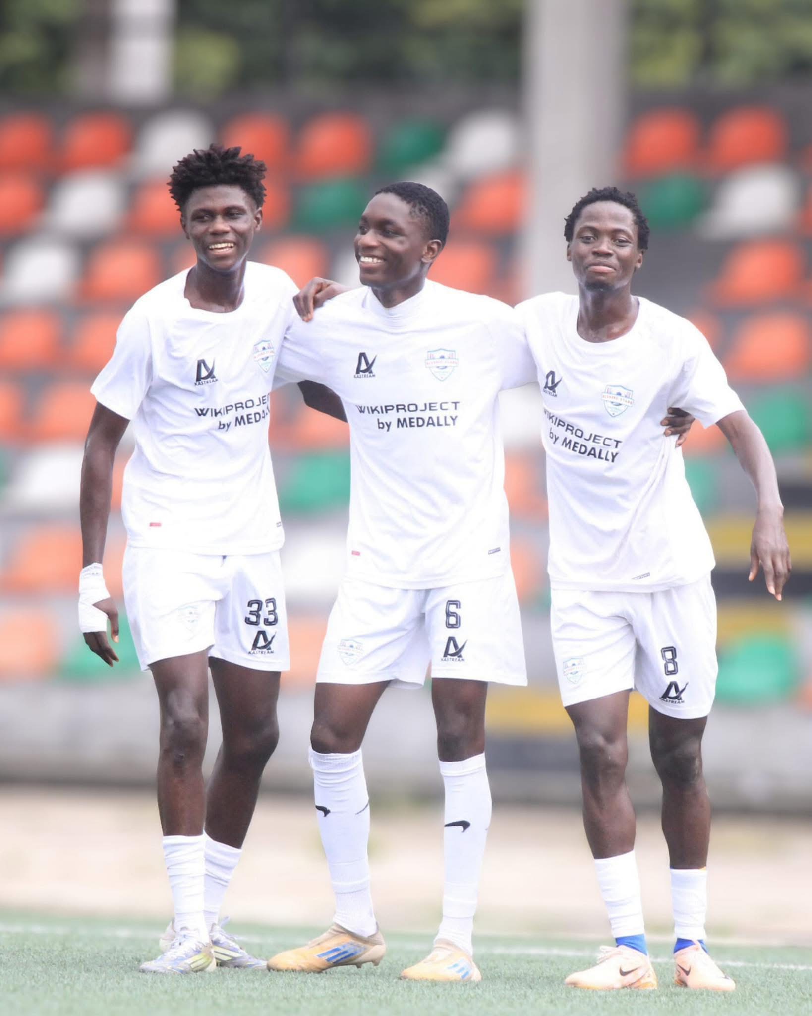 Blessed Stars Academy players