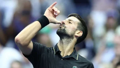 Novak Djokovic has reached the semi-finals of the US Open after a tough four-set win over American Taylor Fritz, setting up a mouth-watering clash with Carlos Alcaraz.