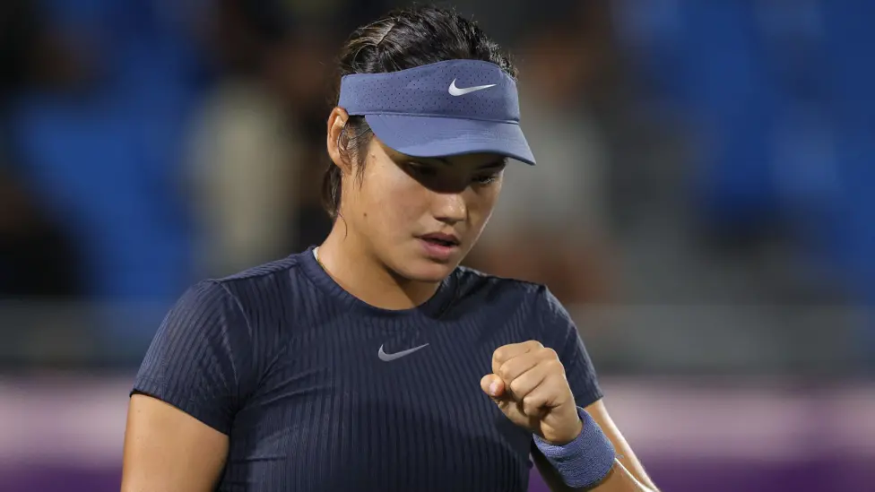 Jaqueline Cristian and Emma Radacanu