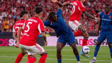 Super Eagles striker Terem Moffi scored a fine goal, but it wasn’t enough as Nice suffered a heavy 4-1 loss away to Brest in Ligue 1.