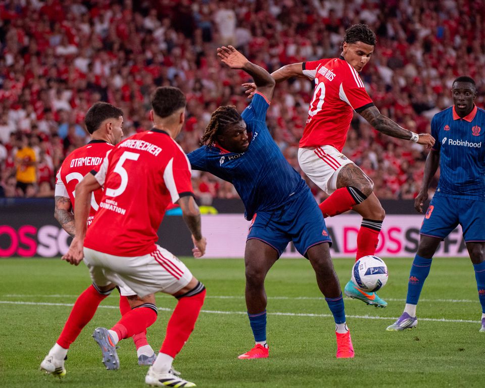 Super Eagles striker Terem Moffi scored a fine goal, but it wasn’t enough as Nice suffered a heavy 4-1 loss away to Brest in Ligue 1.