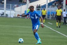 Edidiong Ezekiel during his home now for Enyimba FC